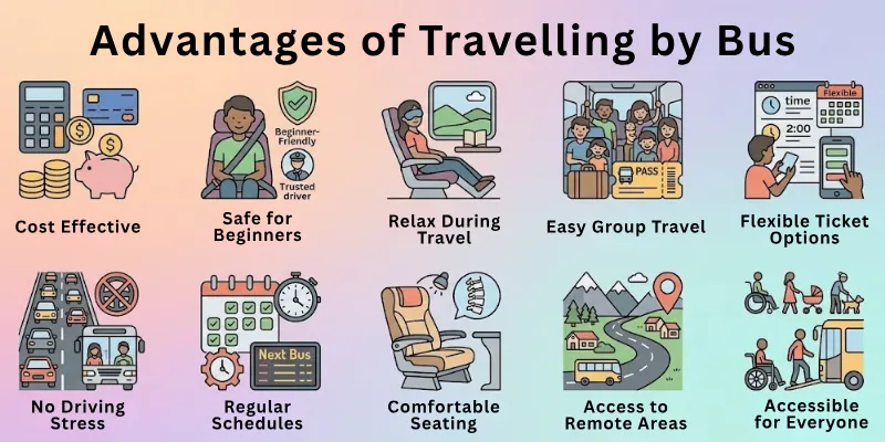 Advantages of Travelling by Bus