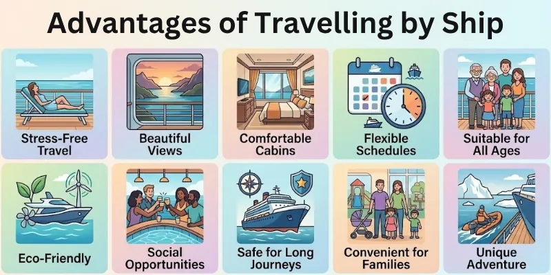 Advantages of Travelling by Ship