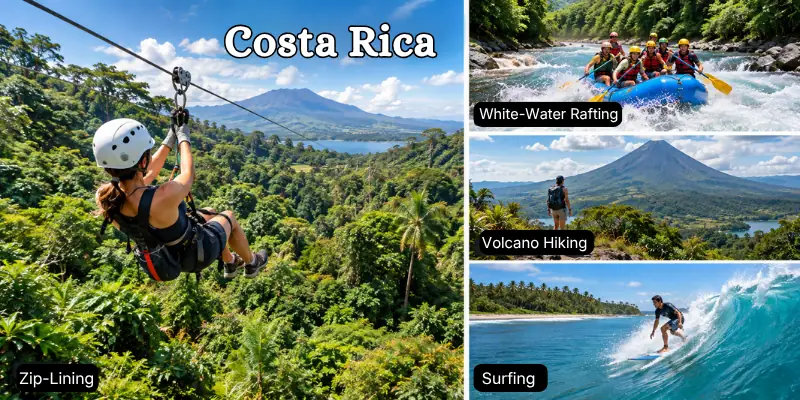 Costa Rica Travel for Adventure