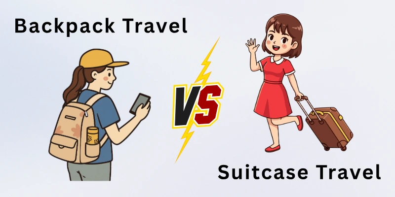 Backpack Travel vs Suitcase Travel