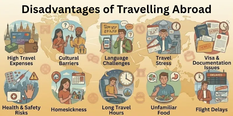 Disadvantages of Travelling Abroad