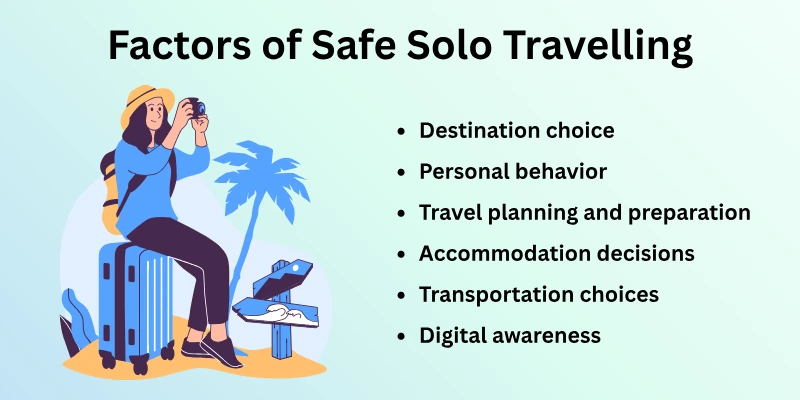 Factors of Safe Solo Travelling
