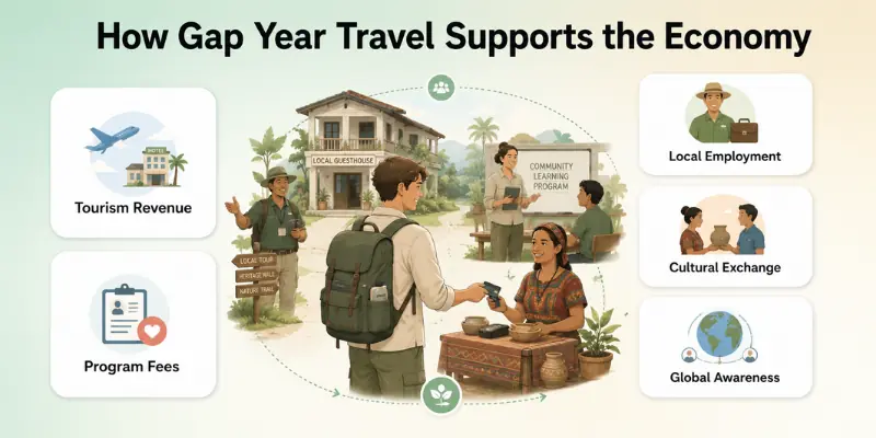 How Gap Year Travel Supports the Economy