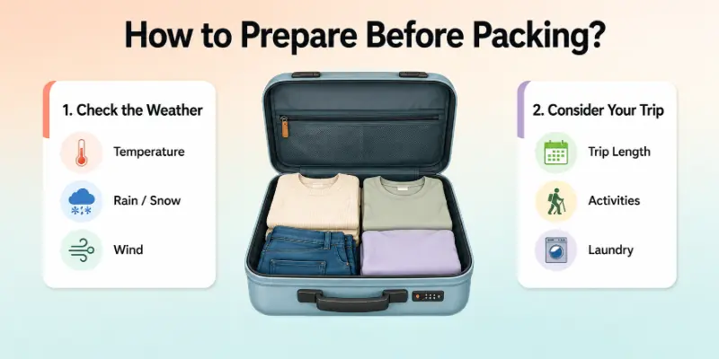 How to Prepare Before Packing?