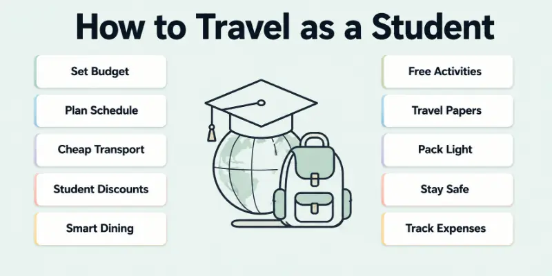 How to Travel as a Student?