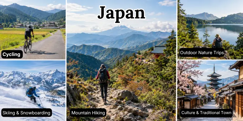 Japan Travel for Adventure