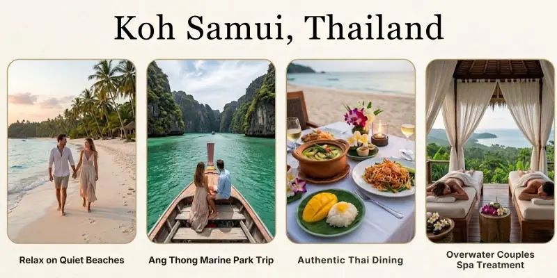Thailand Travel for Honeymoon