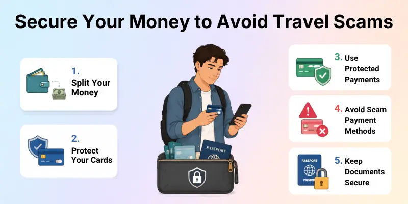 Secure Your Money to Avoid Travel Scams