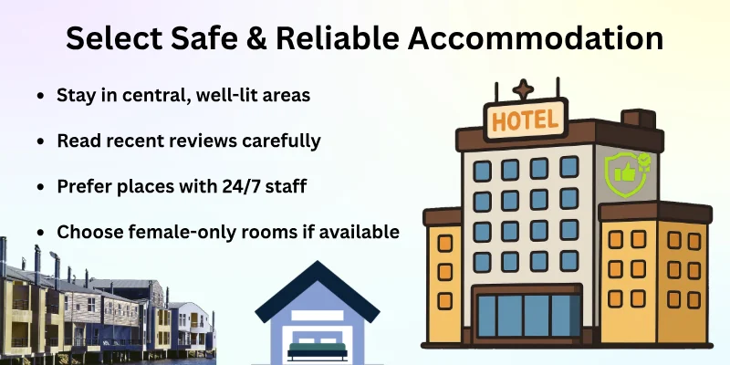 Select Safe & Reliable Accommodation