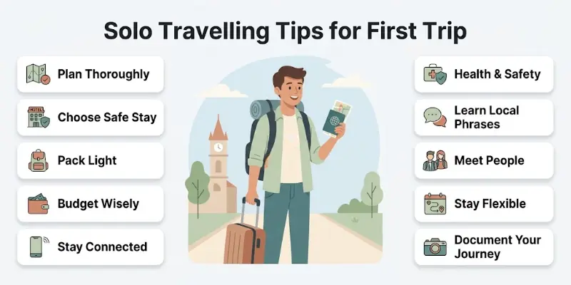 Solo Travelling Tips for First Trip