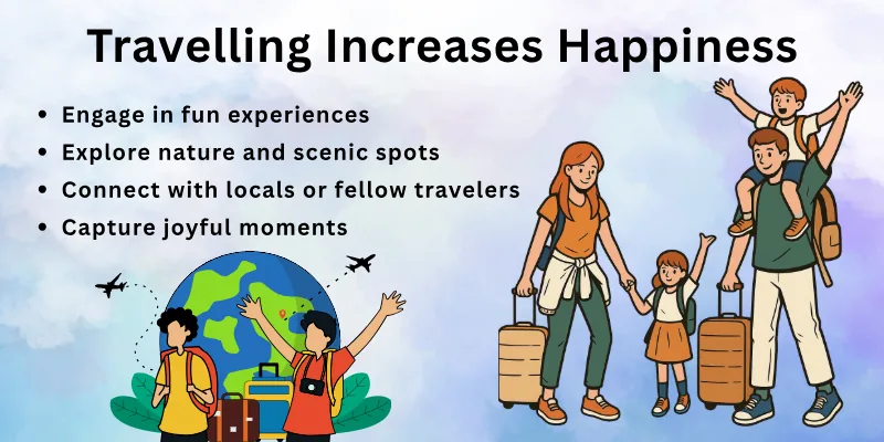 Travelling Increases Happiness