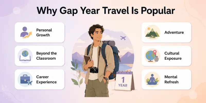 Why Gap Year Travel is Popular