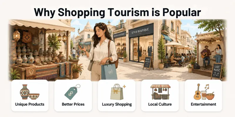 Why Shopping Tourism is Popular